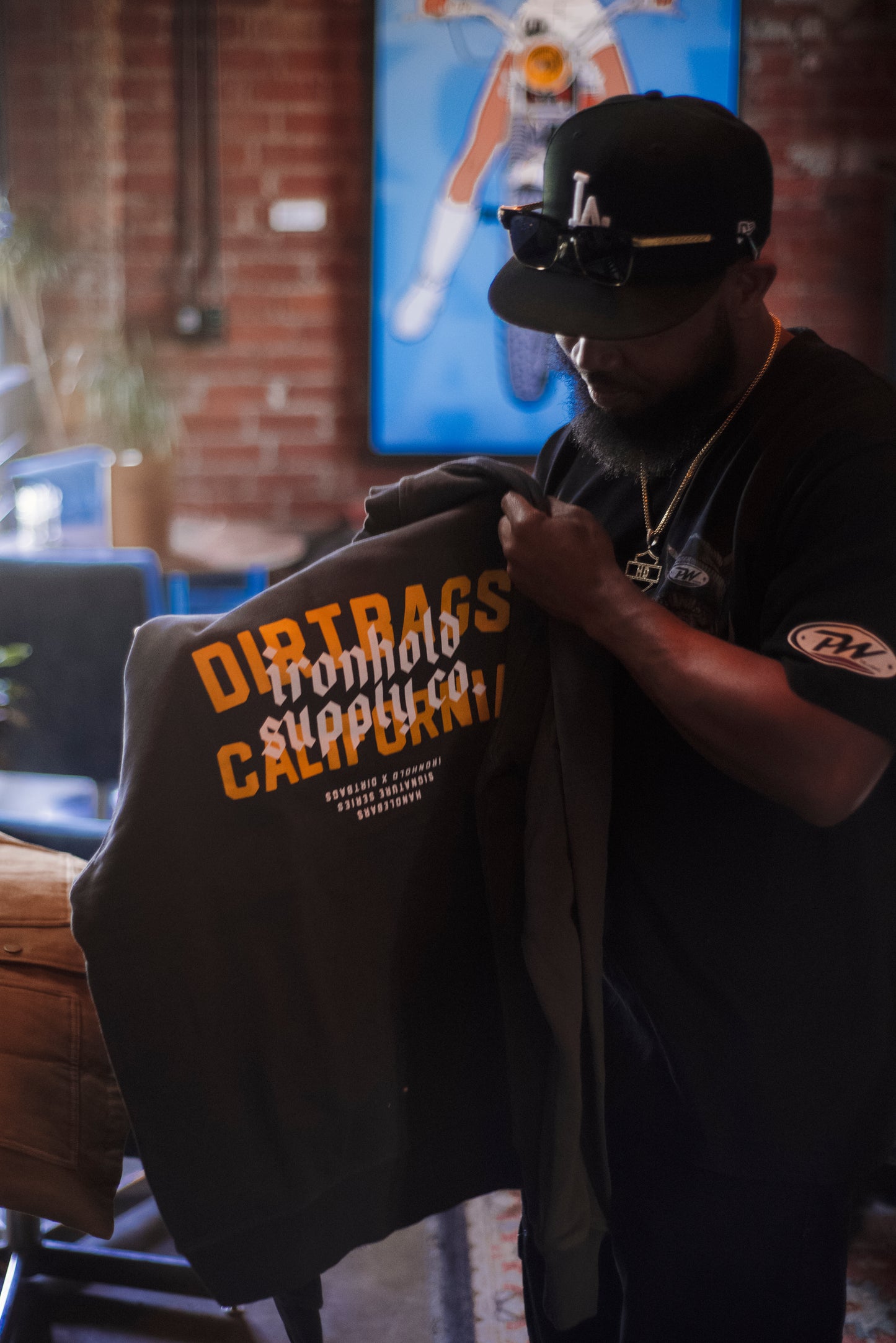 Crewneck DND Dirtbags California - Shadow