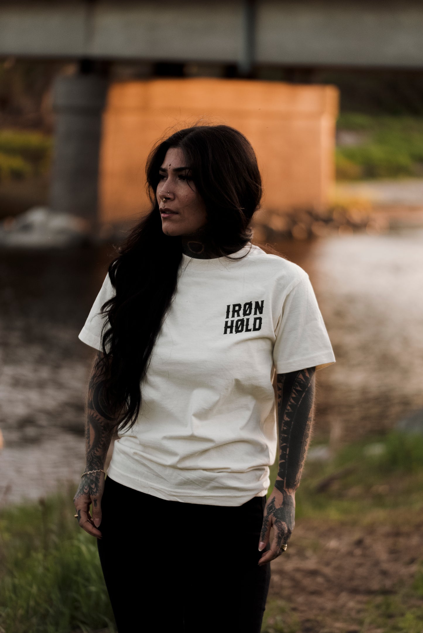 T-Shirt IRØNHØLD - Noir