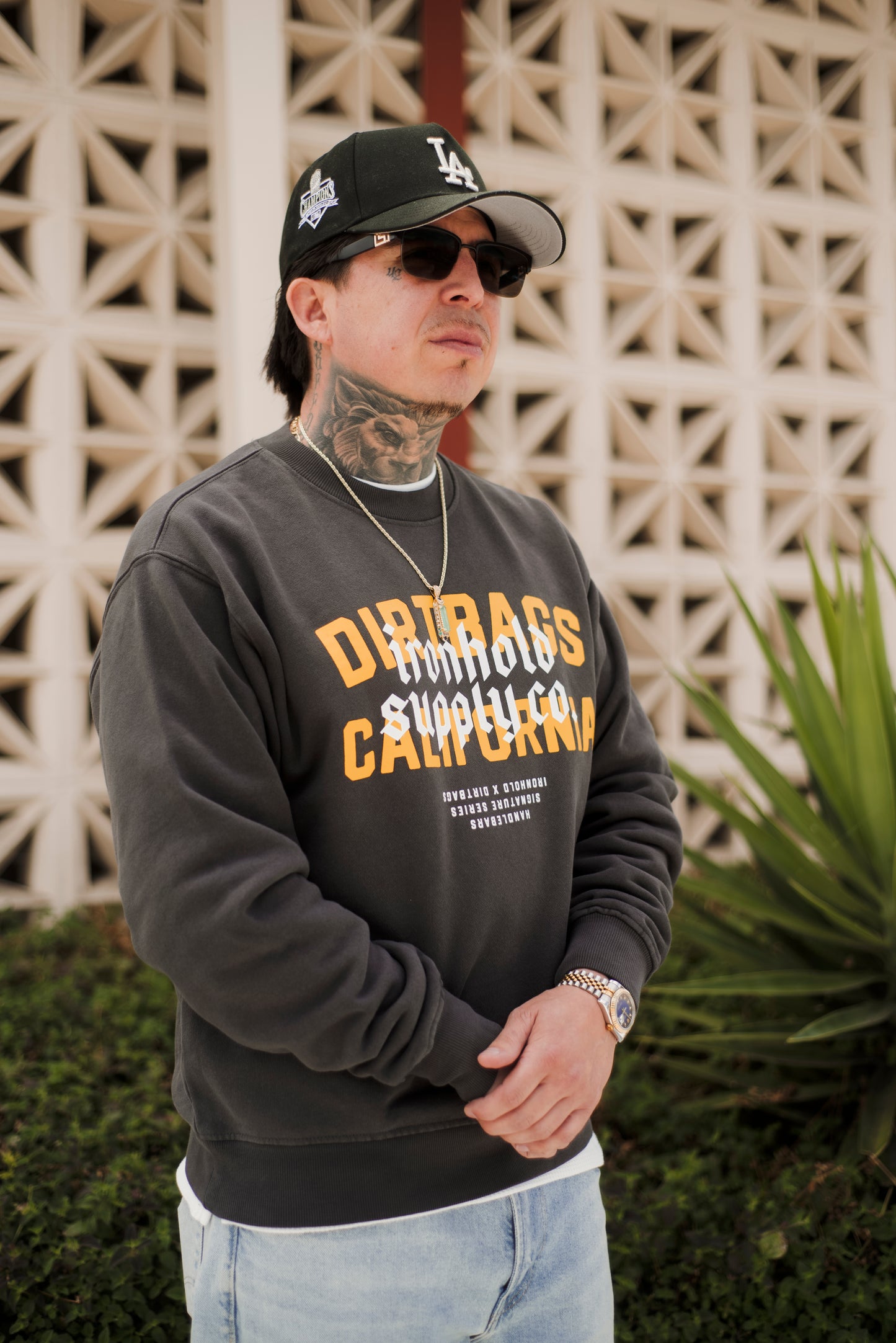 Crewneck DND Dirtbags California - Shadow