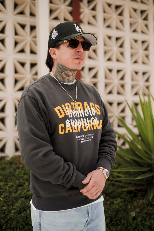 Crewneck DND Dirtbags California - Shadow