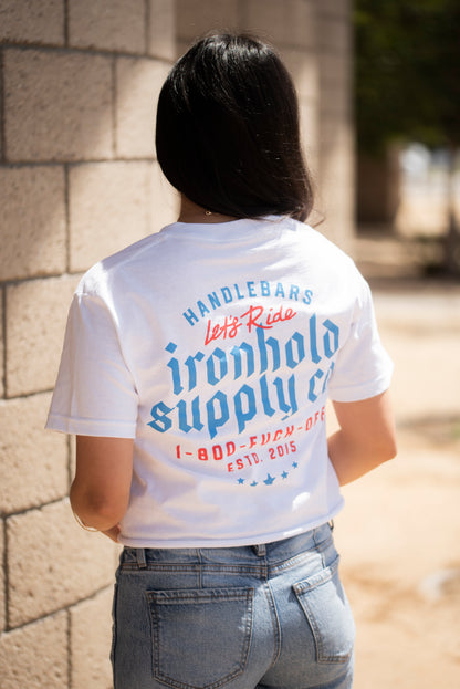 T-Shirt Handlebars Let's Ride