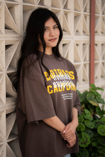 Designer Tee Dirtbags California - Mocha