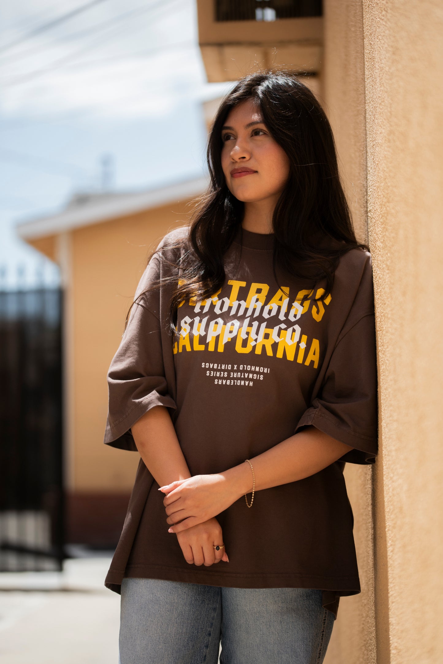 Designer Tee Dirtbags California - Mocha
