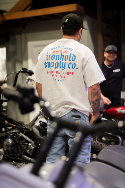T-Shirt Handlebars Let's Ride