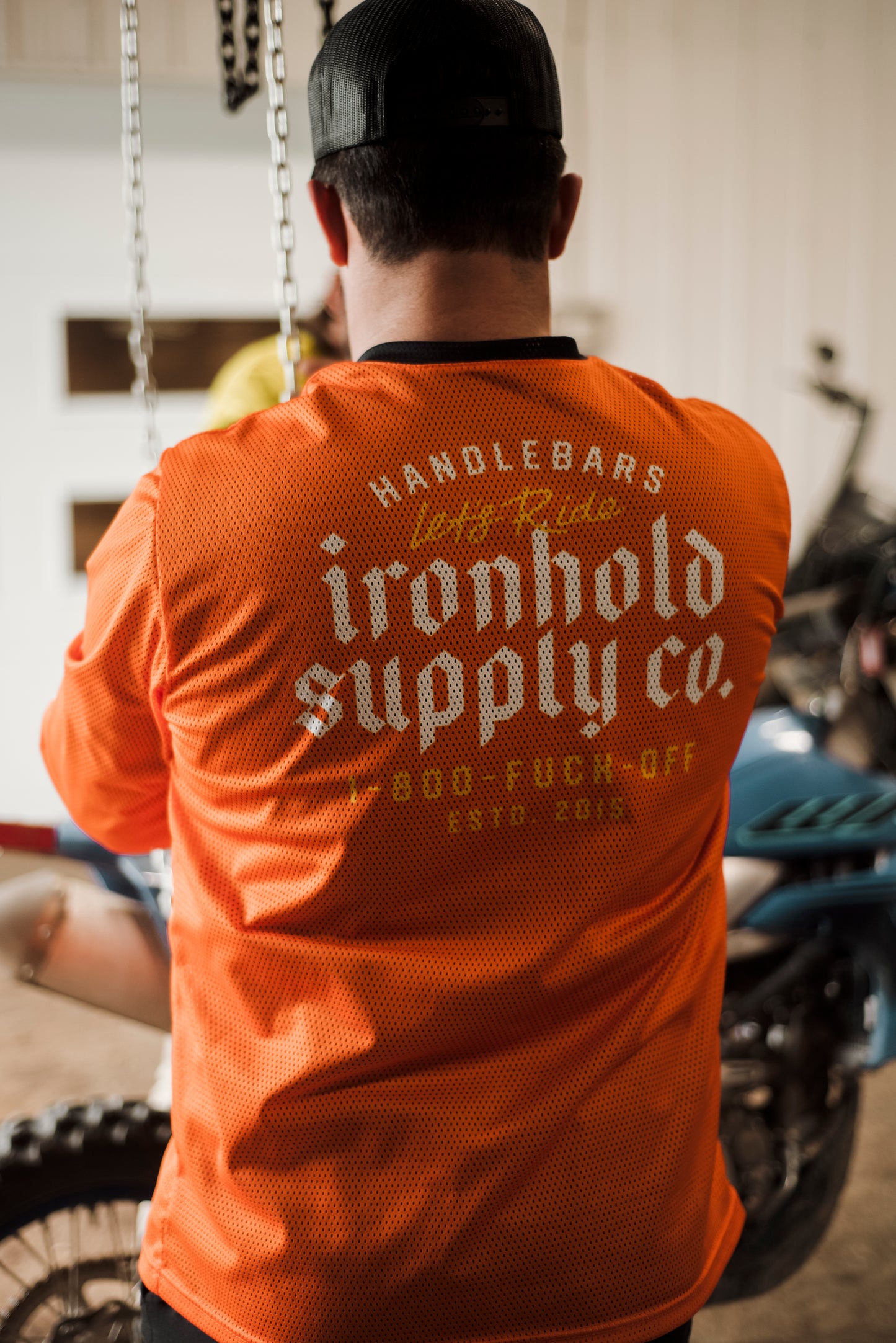 Manches longues sublimation - Orange