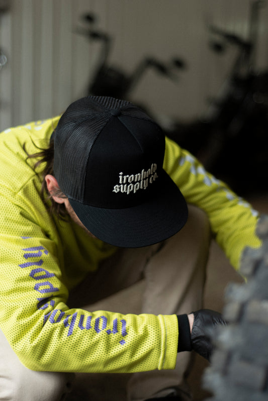 Trucker Cap Logo Ironhold - Noir