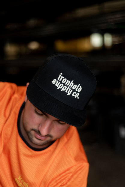 Snapback Cap Logo Ironhold - Noir