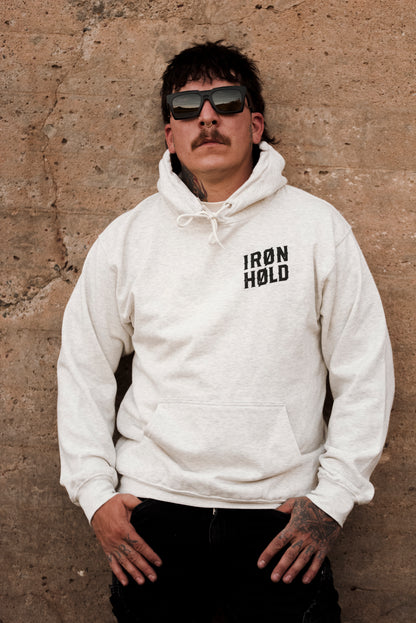 Fleece Hoodie IRØNHØLD - Oatmeal