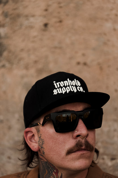 Snapback Cap Logo Ironhold - Noir