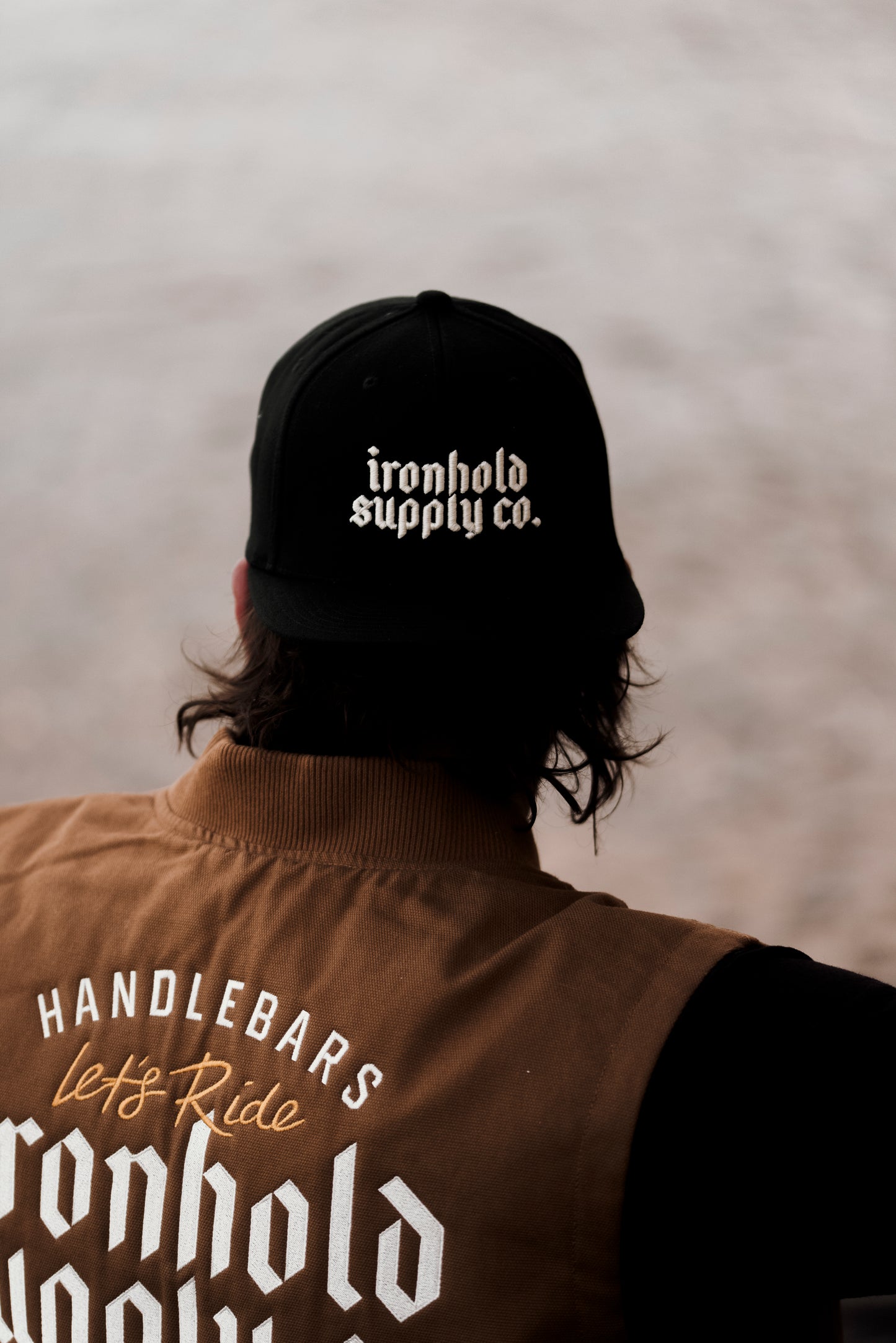 Snapback Cap Logo Ironhold - Noir