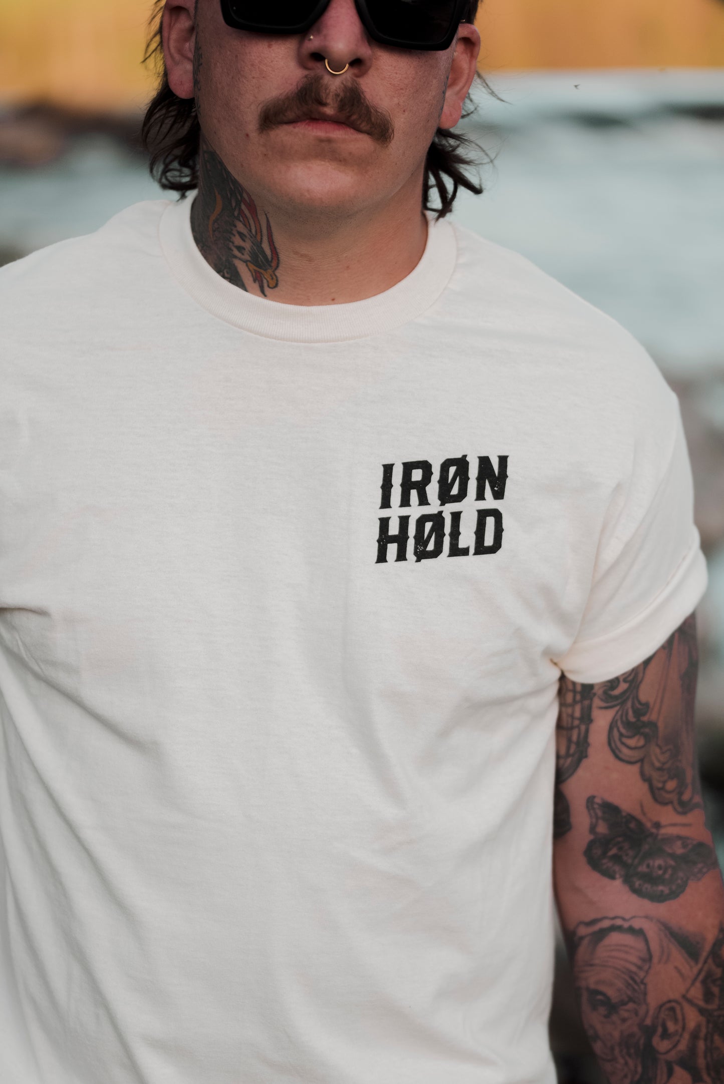 T-Shirt IRØNHØLD - Noir