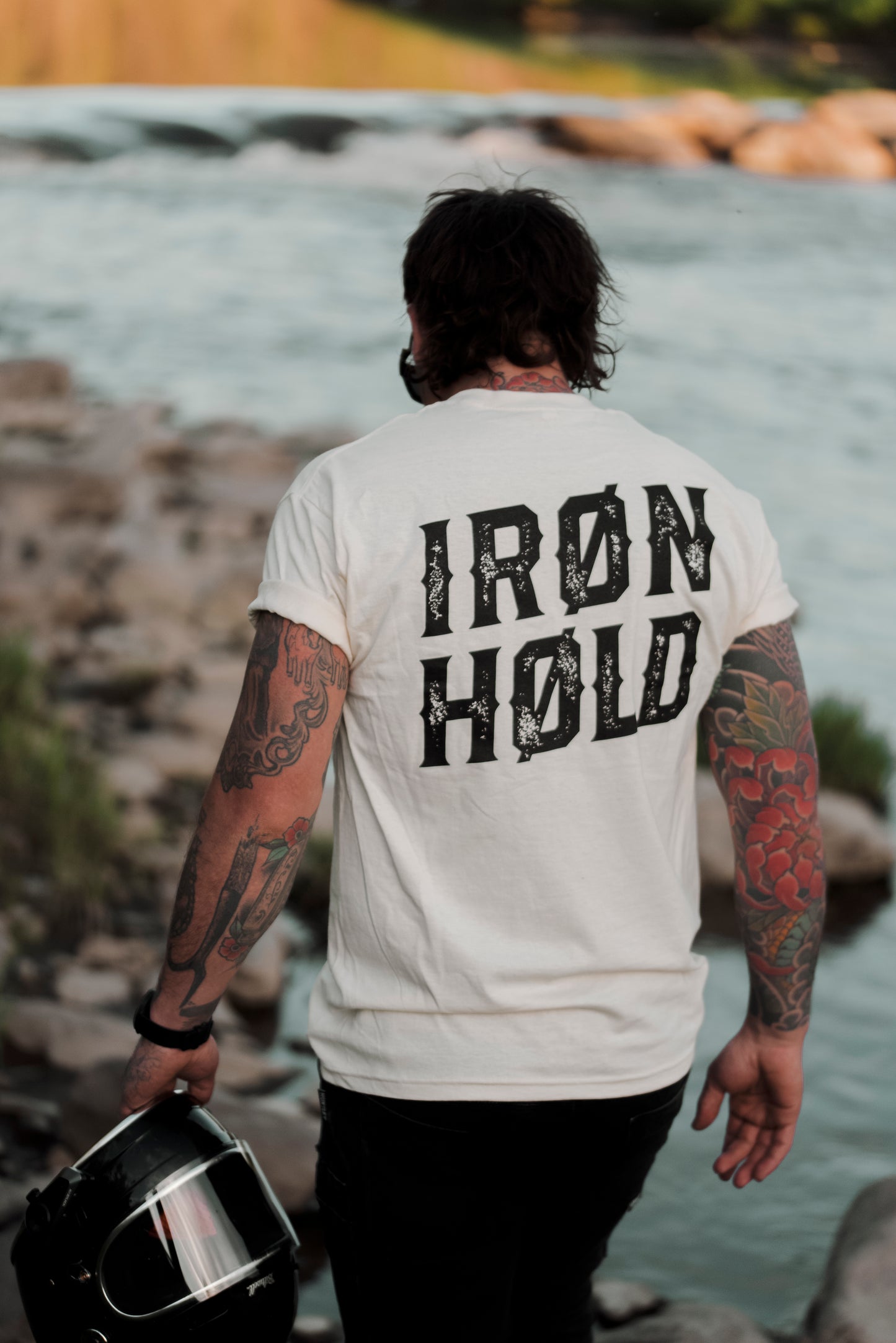 T-Shirt IRØNHØLD - Noir