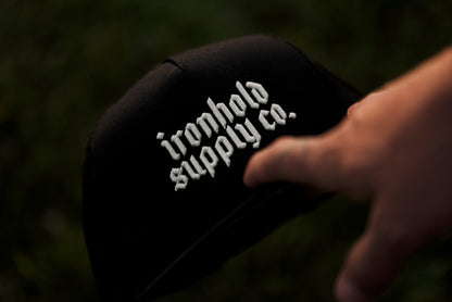 Snapback Cap Logo Ironhold - Noir