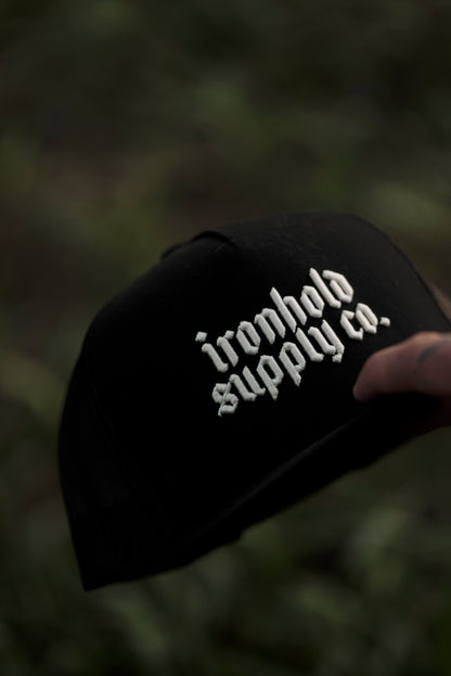 Trucker Cap Logo Ironhold - Noir