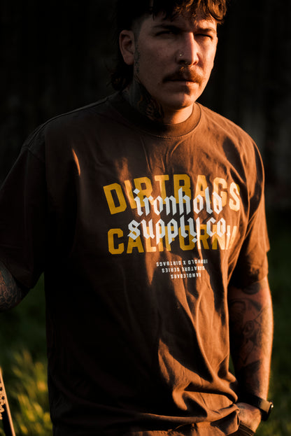 Designer Tee Dirtbags California - Mocha