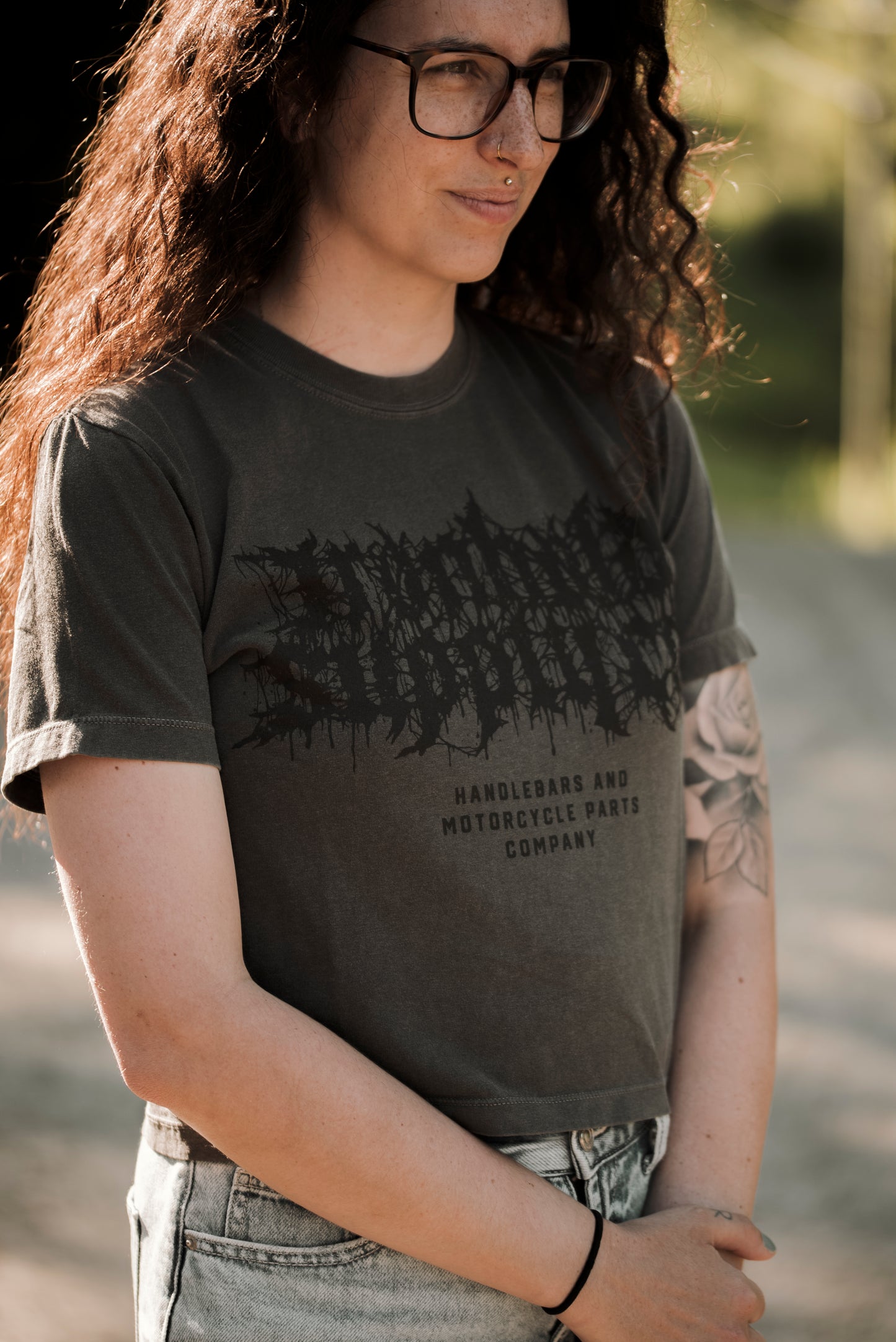 BOXY TEE | IRØNHØLD DEATH | PEPPER