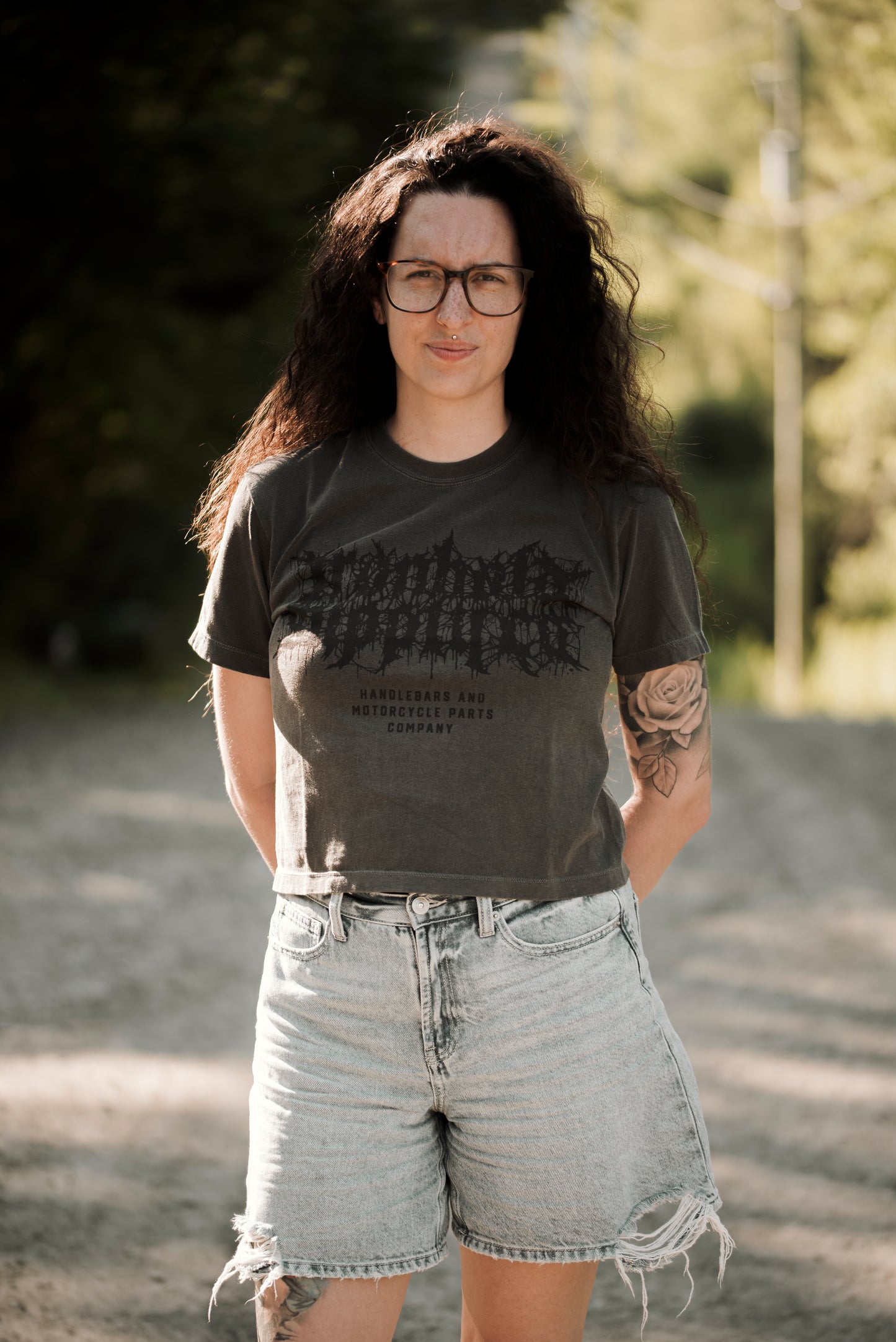 BOXY TEE | IRØNHØLD DEATH | PEPPER