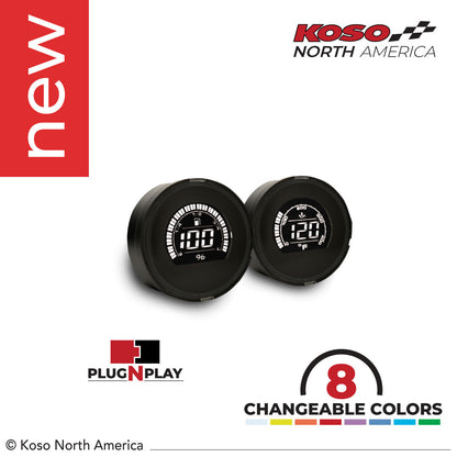 Add-on kit for D2 gauge Bagger version