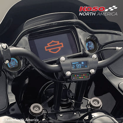 Complete D2 gauge kit | for Harley-Davidson® (Baggers)