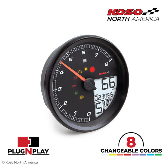 HD-05 | 5” multifunction meter | for Harley-Davidson® (black)