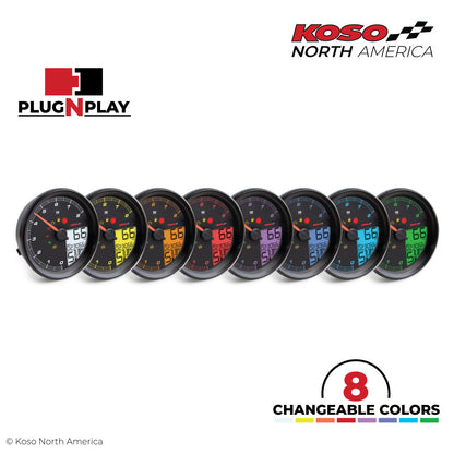 HD-05 | 5” multifunction meter | for Harley-Davidson® (black)