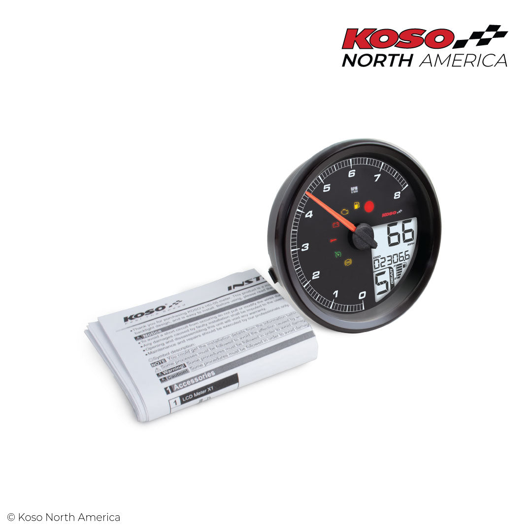 HD-05 | 5” multifunction meter | for Harley-Davidson® (black)