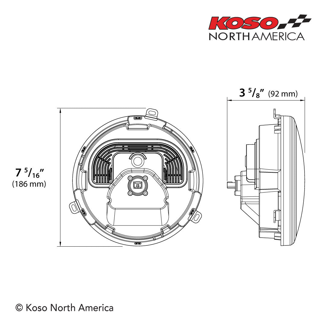 ZENITH | LED Headlight for Harley-Davidson®